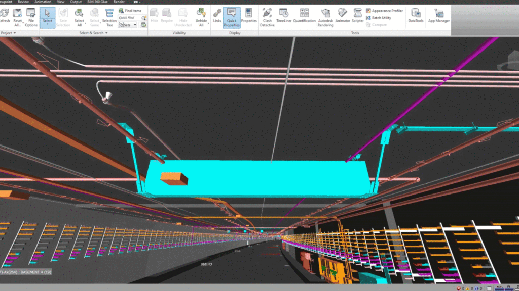 BIM Management Service for Coordination for Concept Design Stage, Detail Design Stage, Tender Stage, Construction Stage and Facility Management Stage.