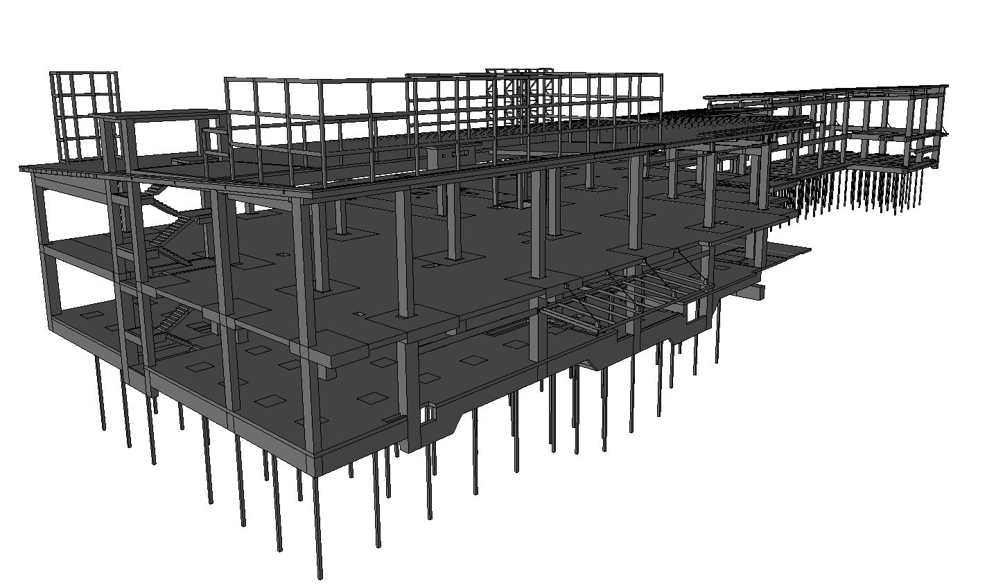 Super Structural Sub Structural BIM coordination and modelling service