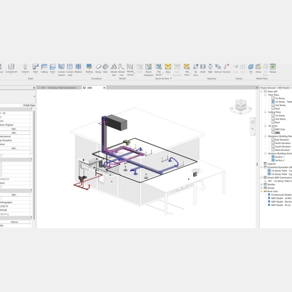 Learning Outcome for BIM Modelling MEP Training Course using Autodesk Revit